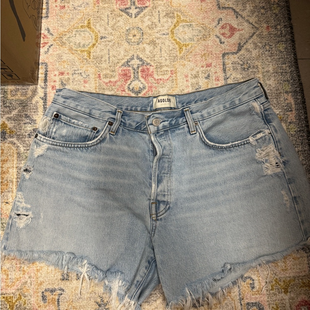 AGOLDE Parker LONG shorts size 32 EUC